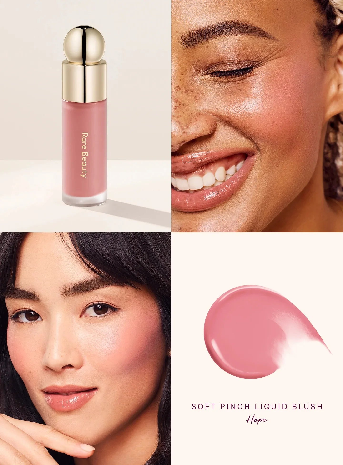 Blush Mate de Longa Duração com Efeito Esbatido e Elástico, Blush em Almofada com Textura de Creme a Pó, Blush Líquido Resistente ao Suor e à Humidade